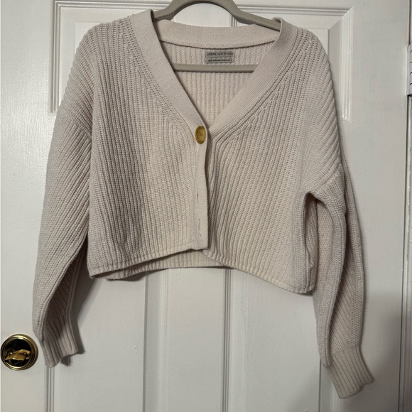 Urban Outfitters Sweaters - Urban Outfitters Cream Button-Up Cardigan